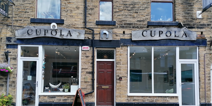 Exterior of the Cupola Gallery.