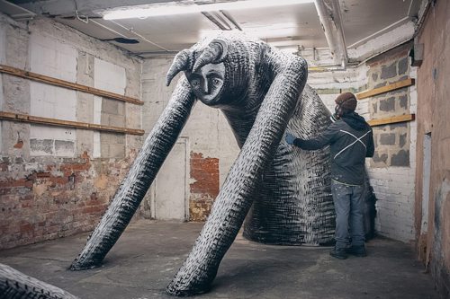 Phlegm, renowned street artist