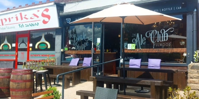 Exterior of The Fulwood Ale Club.
