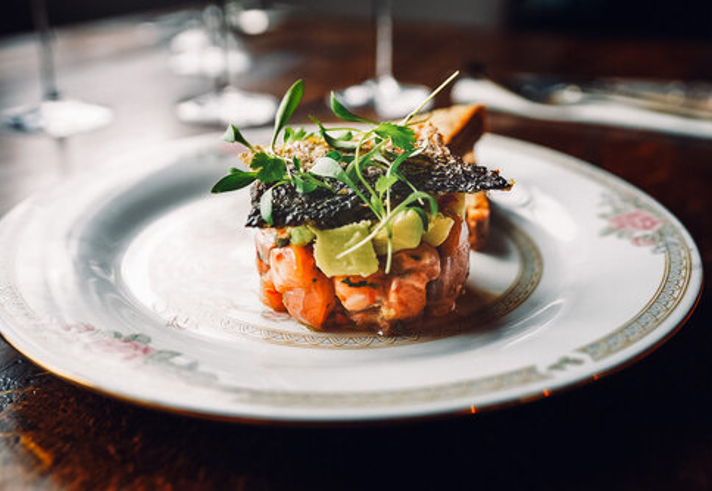 A plate of seafood at Native.