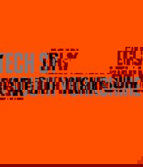 The orange logo of Tech SY. 