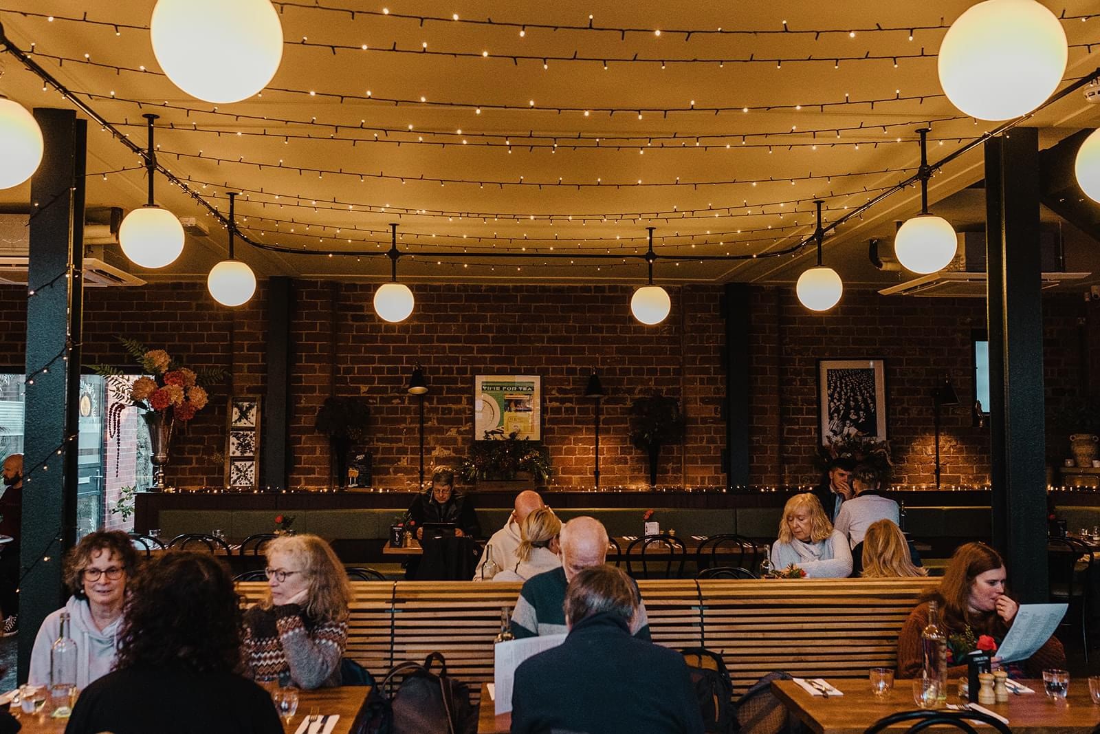 The interior of Cornerstone.