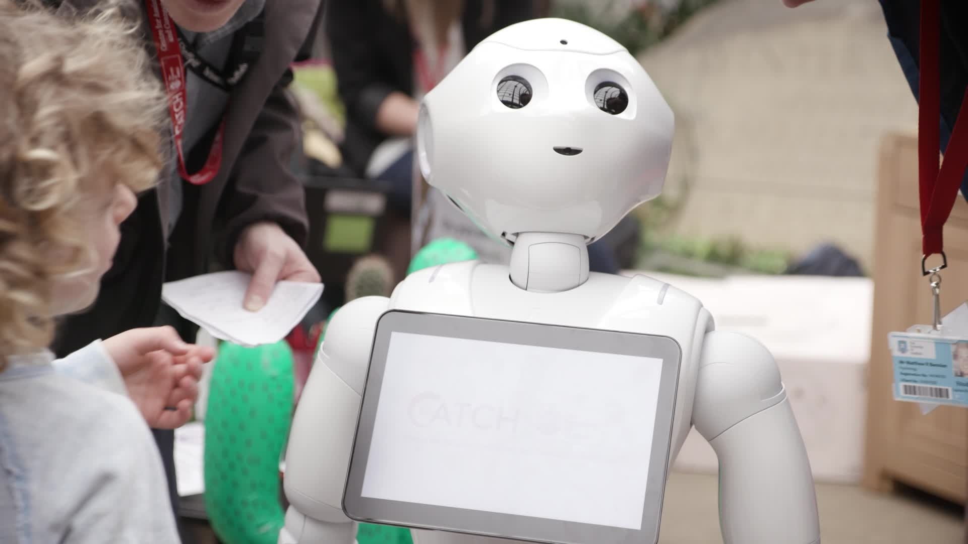 A robot at The Centre for Assistive Technology and Connected Healthcare (CATCH).