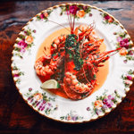 A plate of seafood at Native.