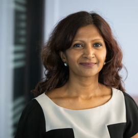 Meena Balasubramanian, Professor of Medical Genetics and Genomic Medicine, University of Sheffield; Clinical Director of Research, Sheffield Children’s NHS Trust; Executive Director, SCYPHeR Partnership; Honorary Consultant Clinical Geneticist