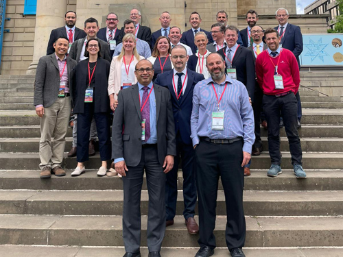 Speakers at the Kids Knee Conference in Sheffield.