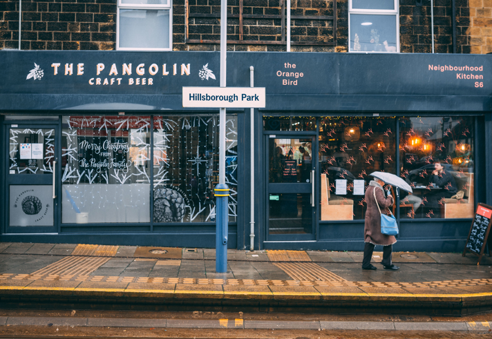 Exterior of The Pangolin Craft Beer
