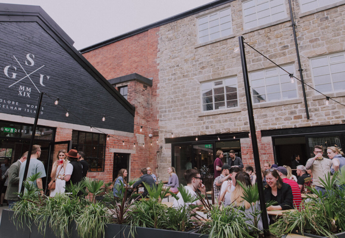 The exterior of Saw Grinders Union.