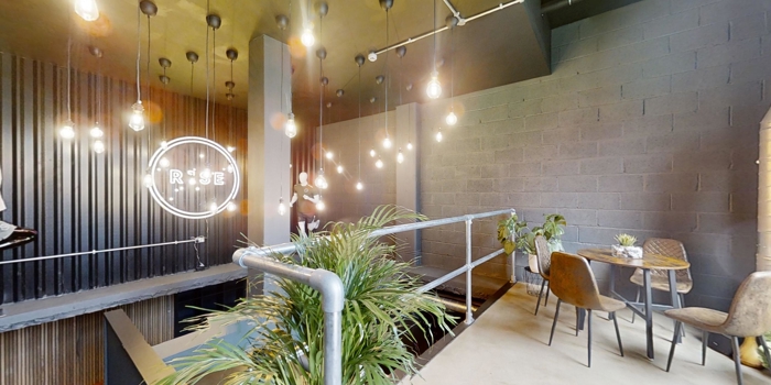 Interior photograph at R1SE studio.