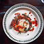 A plate of seafood at Native.