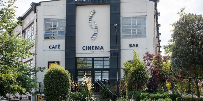 Exterior of the Showroom Cinema.