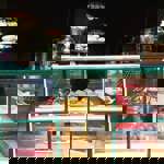 A counter stocked with backed goods at Kopi & Chai.