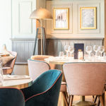 The interior of Browns Sheffield with beautifully laid tables.