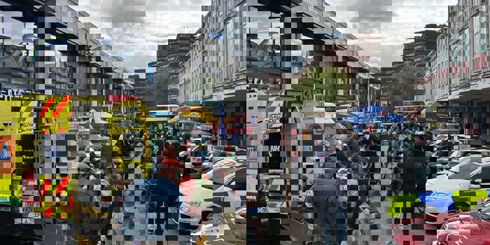 A 999 Fun Day from a previous year. The Moor id filled with people, young and old, looking at various services vehicles.