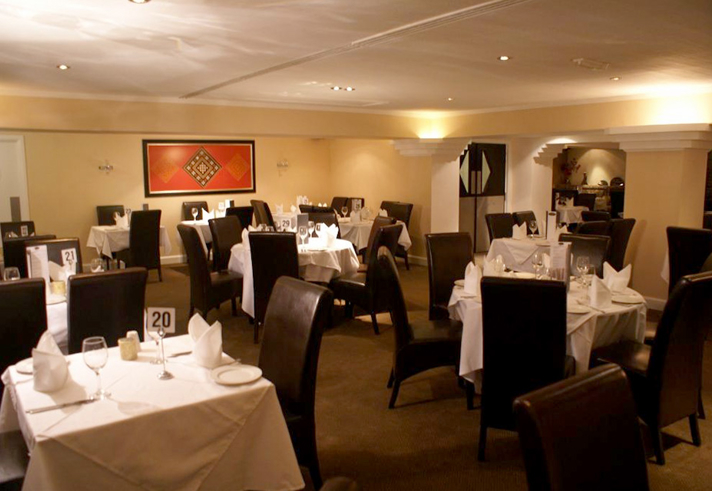 Interior of the Kashmiri Aroma