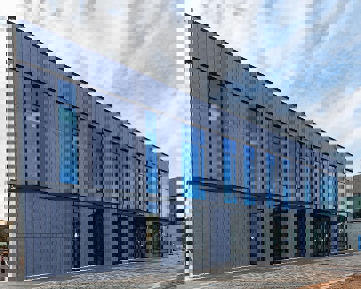 Exterior of the Translational Energy Research Centre 