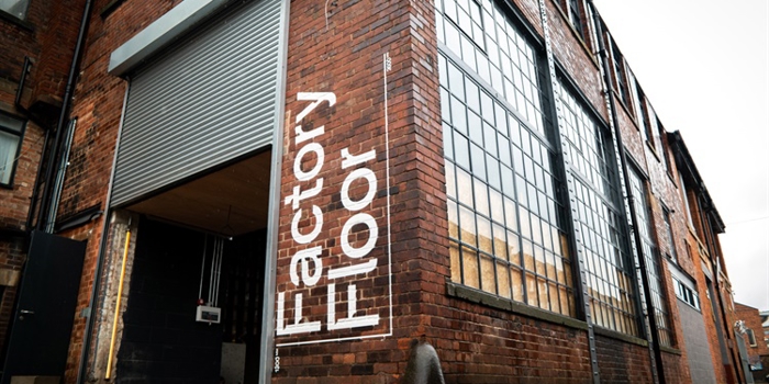 Exterior of the Factory Floor building.